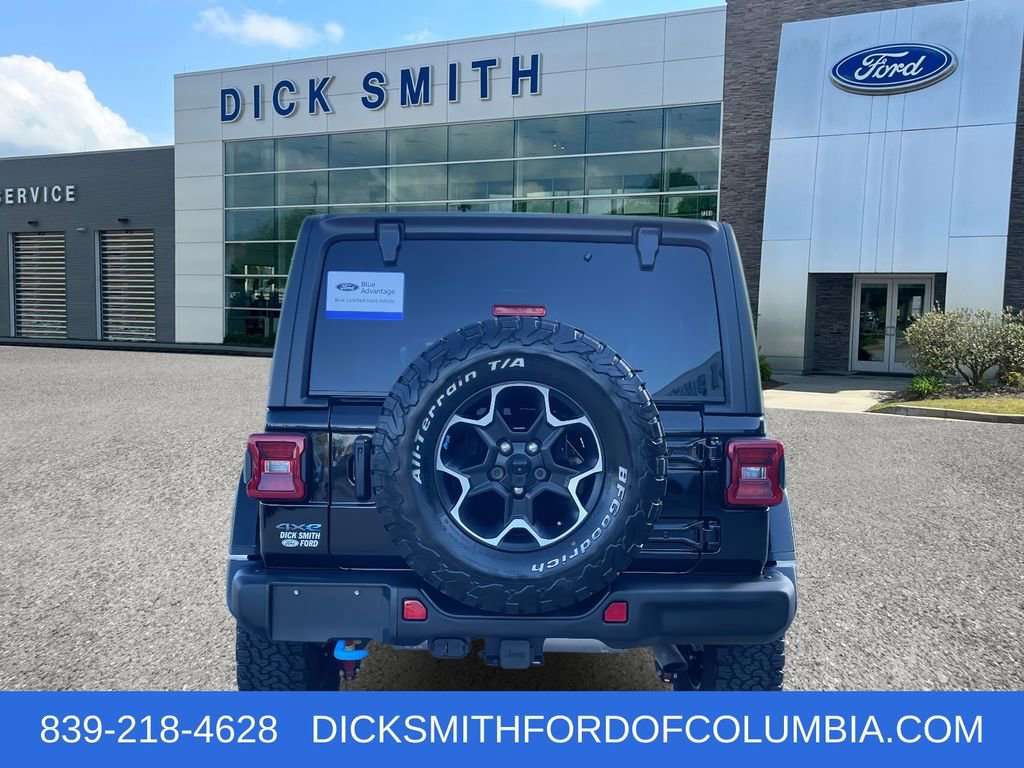 Used 2023 Jeep Wrangler Unlimited Rubicon 4xe w/ Steel Bumper Group image 3