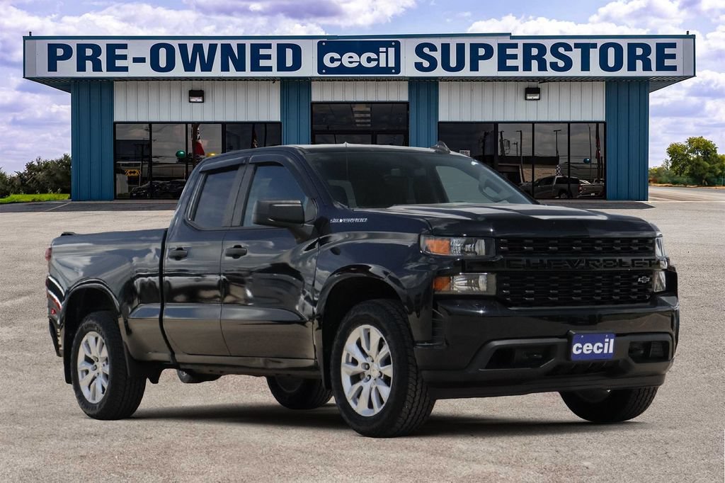 Used 2021 Chevrolet Silverado 1500 Custom AWD/4WD image 1
