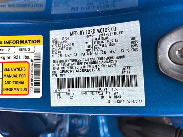Certified 2025 Ford Bronco Sport Badlands AWD/4WD image 21
