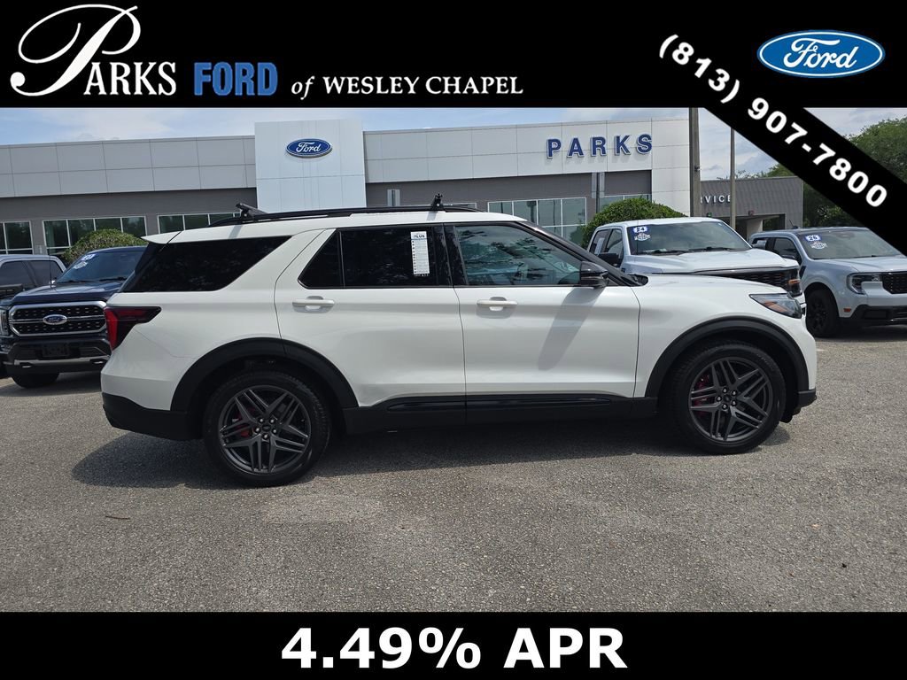 Certified 2025 Ford Explorer ST w/ Sun And Sound Package AWD/4WD image 3