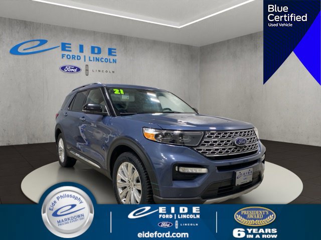 Certified 2021 Ford Explorer Limited w/ Equipment Group 301A
