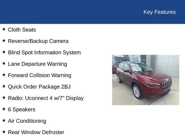Used 2021 Jeep Cherokee Latitude FWD image 32