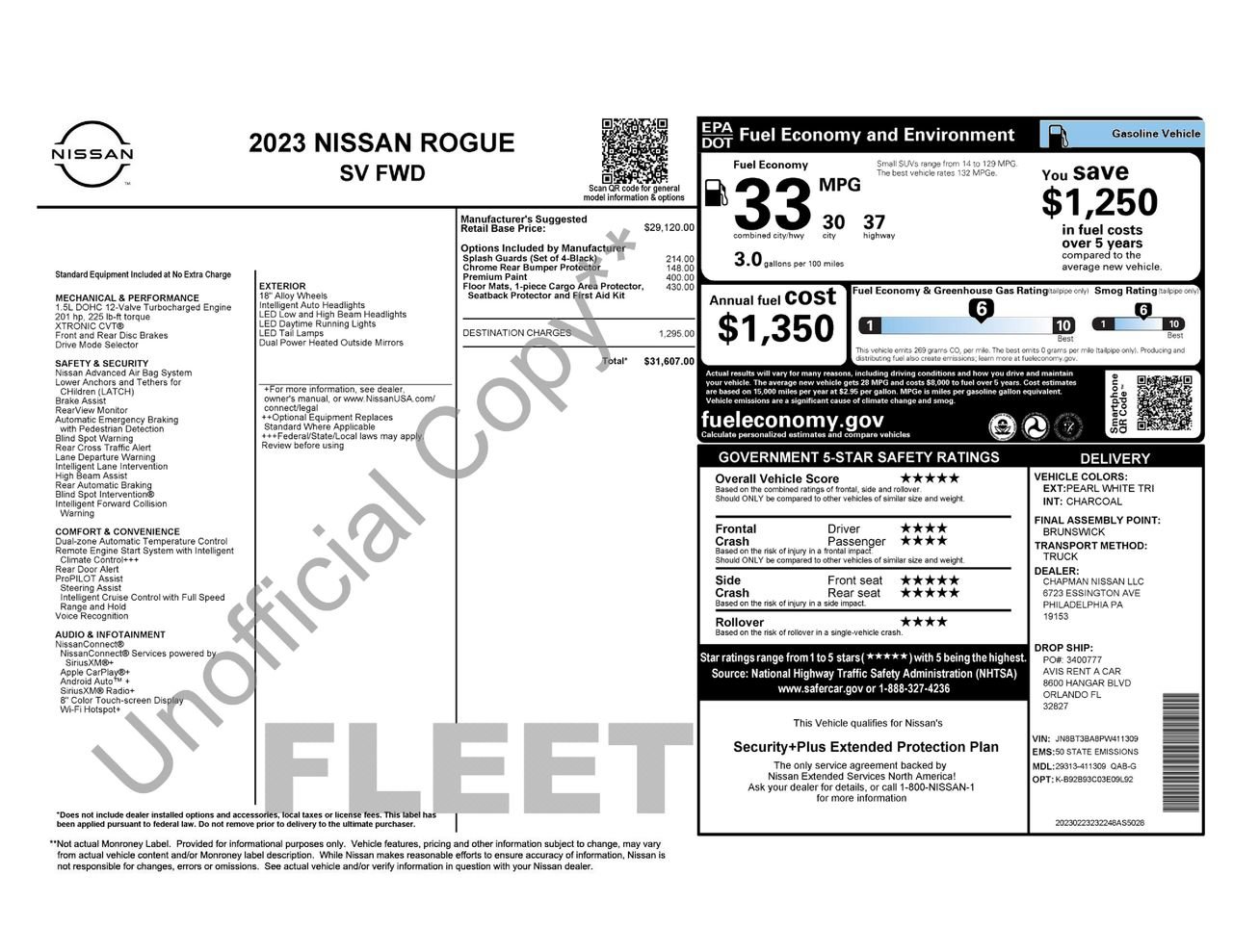 Used 2023 Nissan Rogue SV FWD image 47