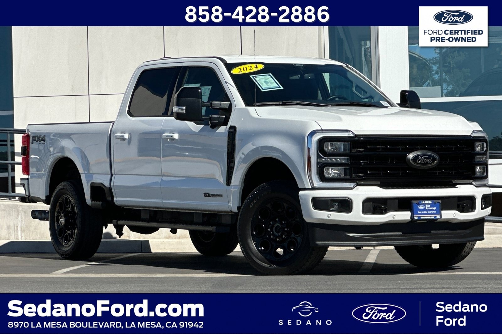 Certified 2024 Ford F250 Lariat w/ Lariat Ultimate Package