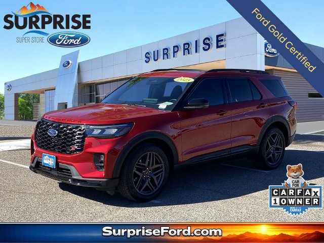 Certified 2025 Ford Explorer ST w/ Sun And Sound Package