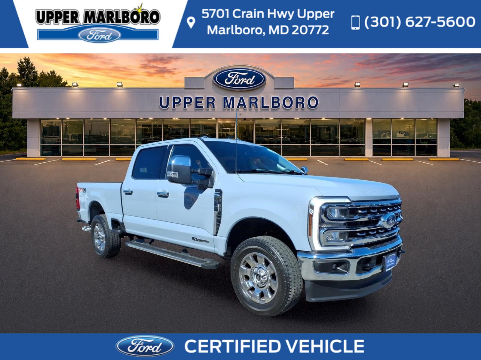 Certified 2024 Ford F250 Lariat w/ Chrome Package AWD/4WD image 1