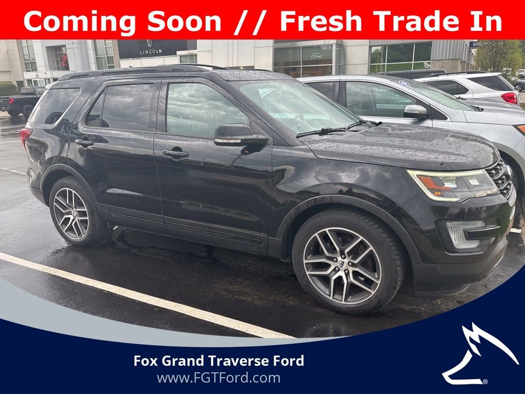Certified 2017 Ford Explorer Sport w/ Equipment Group 401A AWD/4WD image 1