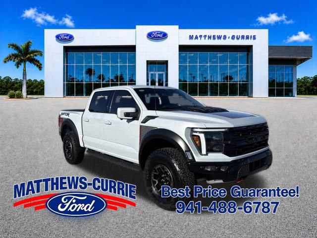 Certified 2025 Ford F150 Raptor w/ Equipment Group 803A Raptor R