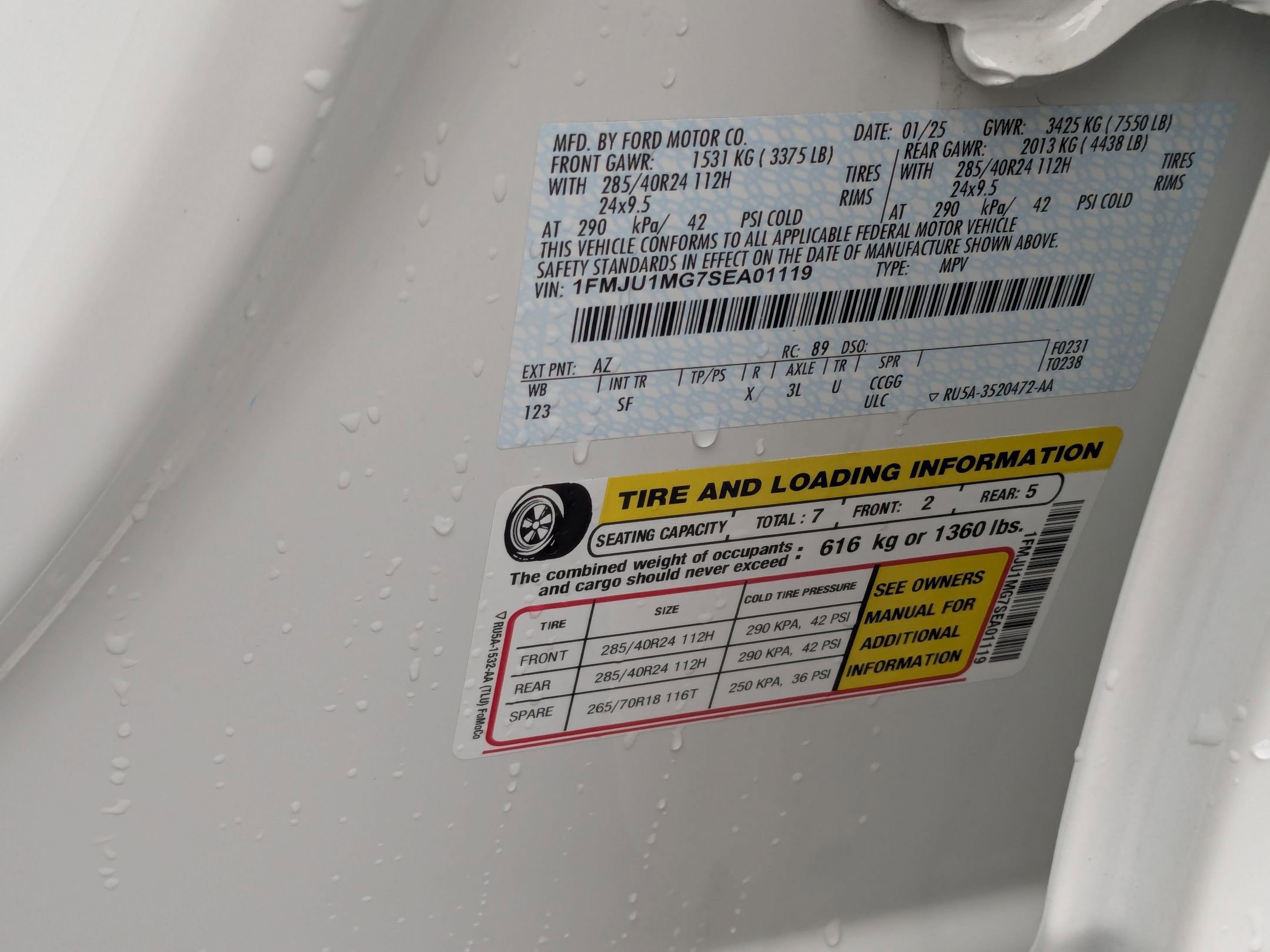 Certified 2025 Ford Expedition Platinum w/ Platinum Ultimate Package image 45