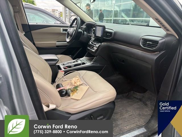 Certified 2023 Ford Explorer Limited w/ Hybrid Equipment Group 310A AWD/4WD image 12