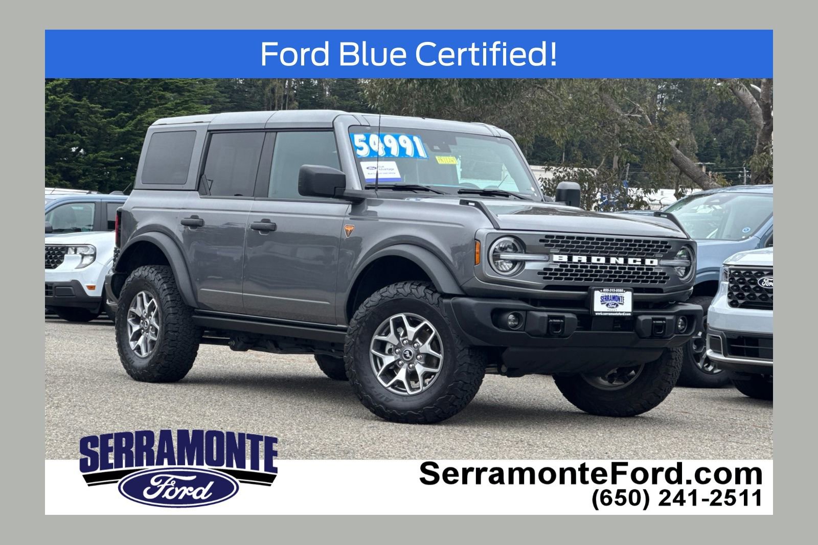 Certified 2025 Ford Bronco Badlands