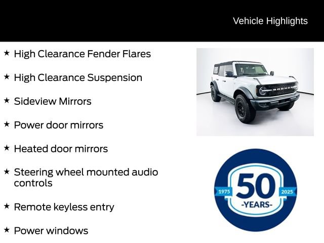 Certified 2022 Ford Bronco Wildtrak AWD/4WD image 21