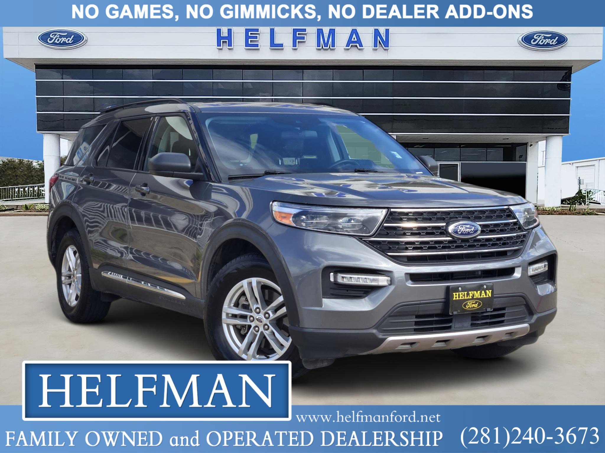 Certified 2022 Ford Explorer XLT w/ Equipment Group 202A