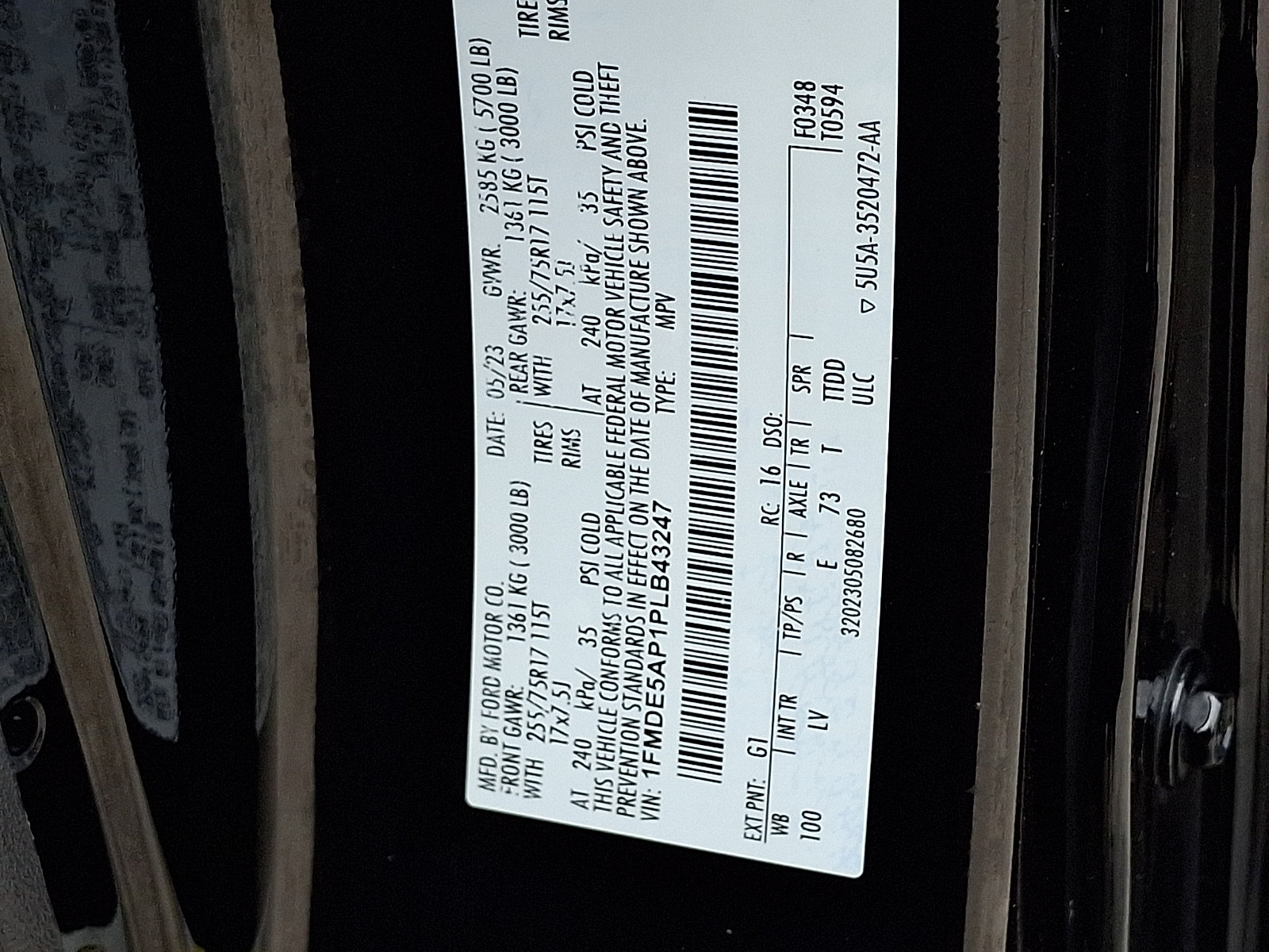 Certified 2023 Ford Bronco Big Bend AWD/4WD image 30