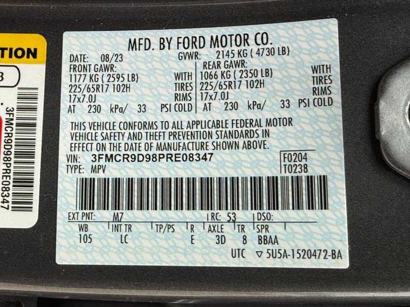 Certified 2023 Ford Bronco Sport Badlands image 25