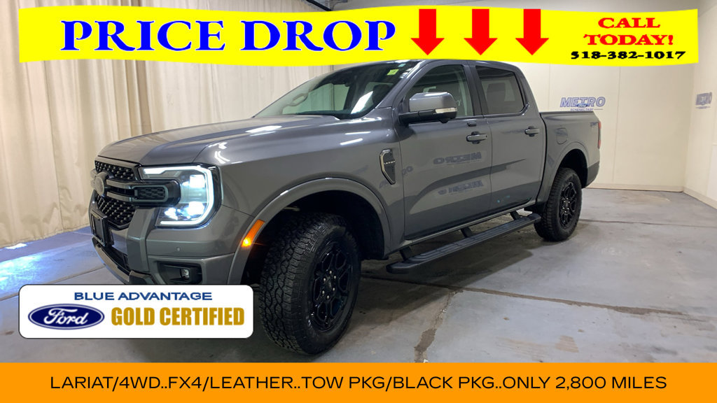 Certified 2025 Ford Ranger Lariat w/ FX4 Off-Road Package AWD/4WD image 7