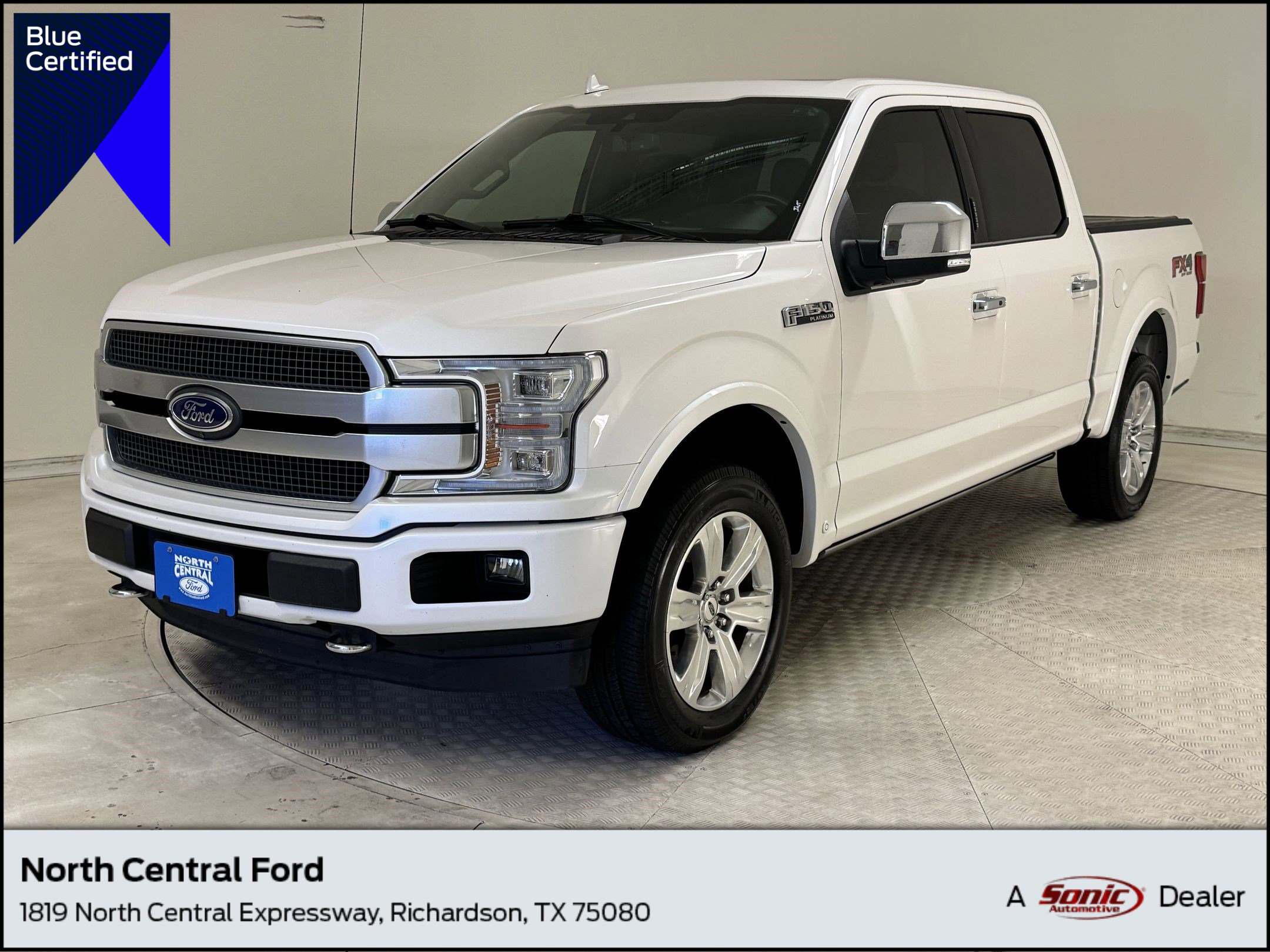 Certified 2018 Ford F150 Platinum w/ Equipment Group 701A Luxury