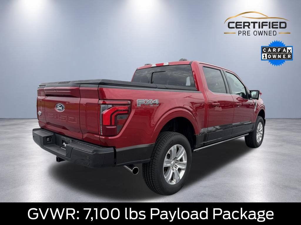 Certified 2024 Ford F150 King Ranch w/ FX4 Off-Road Package AWD/4WD image 8