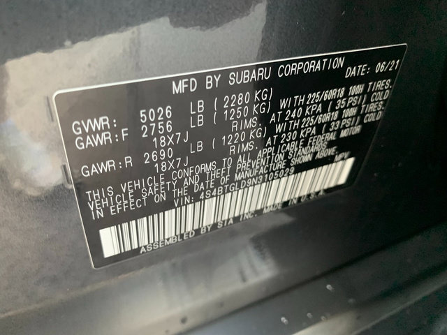 Used 2022 Subaru Outback Onyx Edition XT AWD/4WD image 33