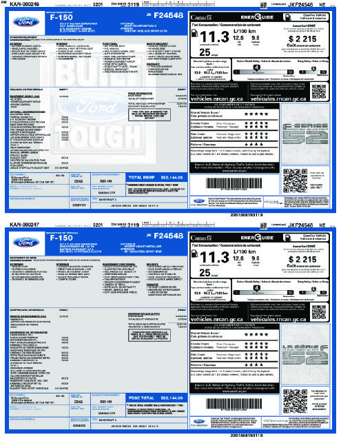 Certified 2018 Ford F150 XL w/ Equipment Group 101A Mid AWD/4WD image 13
