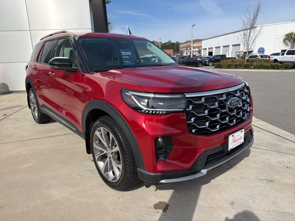 Certified 2025 Ford Explorer Platinum w/ Ultimate Package