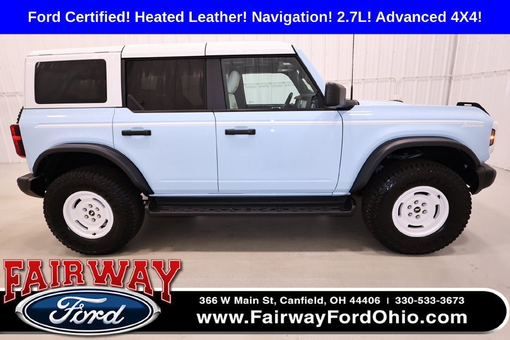 Certified 2025 Ford Bronco Heritage Edition AWD/4WD image 1