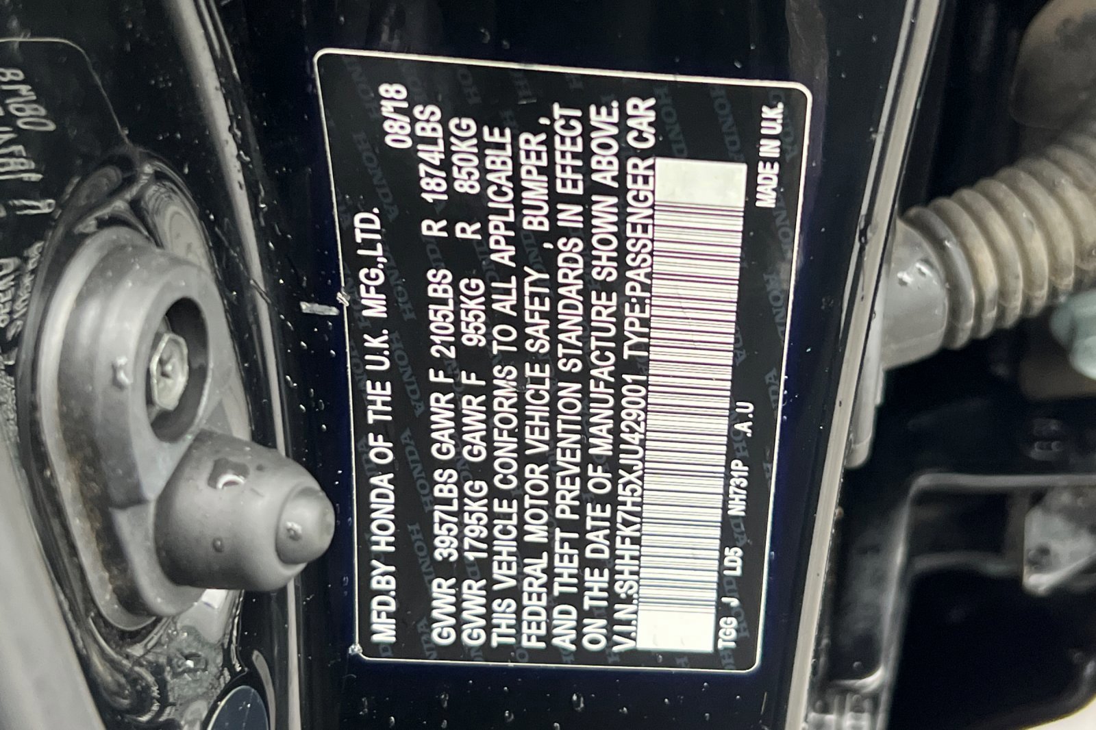 Used 2018 Honda Civic EX image 28