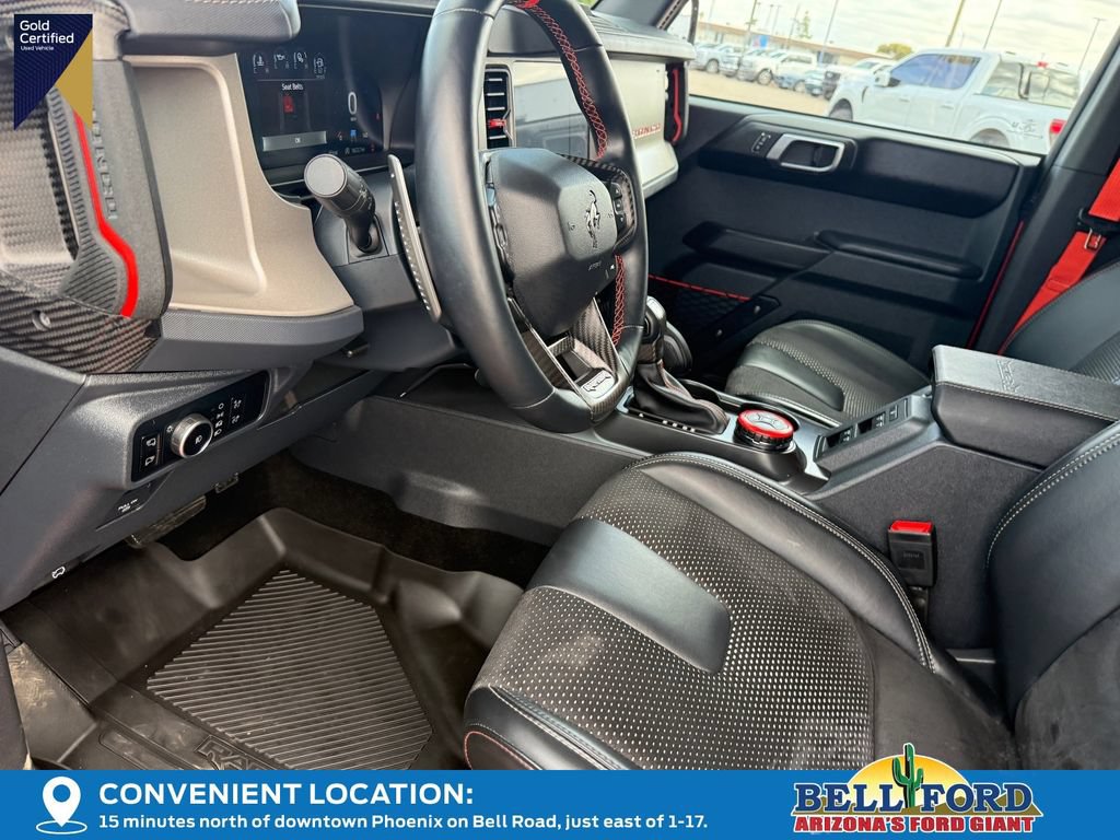Certified 2024 Ford Bronco Raptor w/ Interior Carbon Fiber Pack 6 AWD/4WD image 19