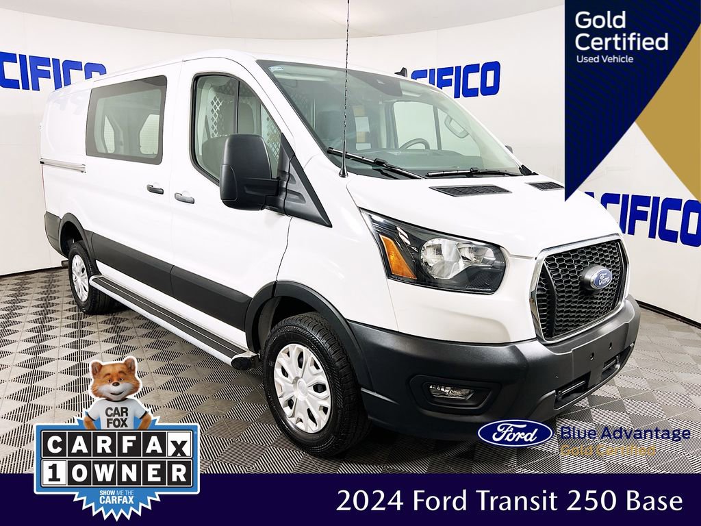 Certified 2024 Ford Transit 250 Low Roof w/ Exterior Upgrade Package