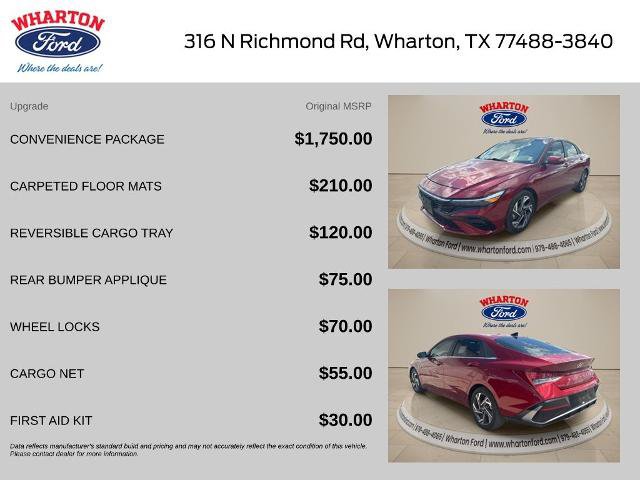 Used 2024 Hyundai Elantra SEL w/ Convenience Package FWD image 2