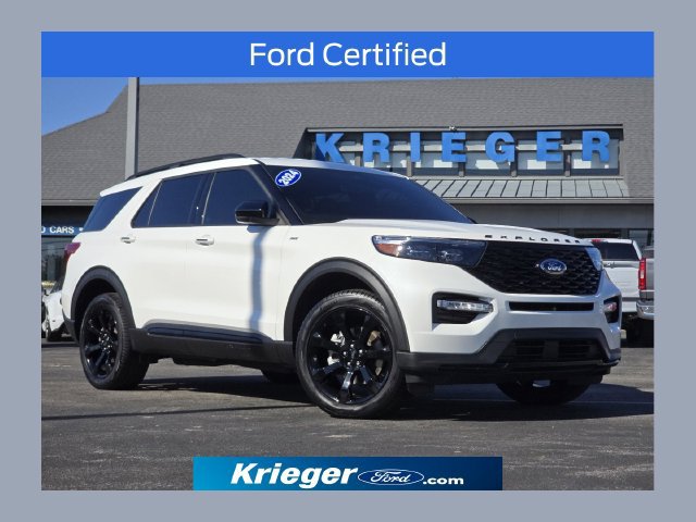 Certified 2024 Ford Explorer ST-Line w/ Class IV Trailer Tow Package