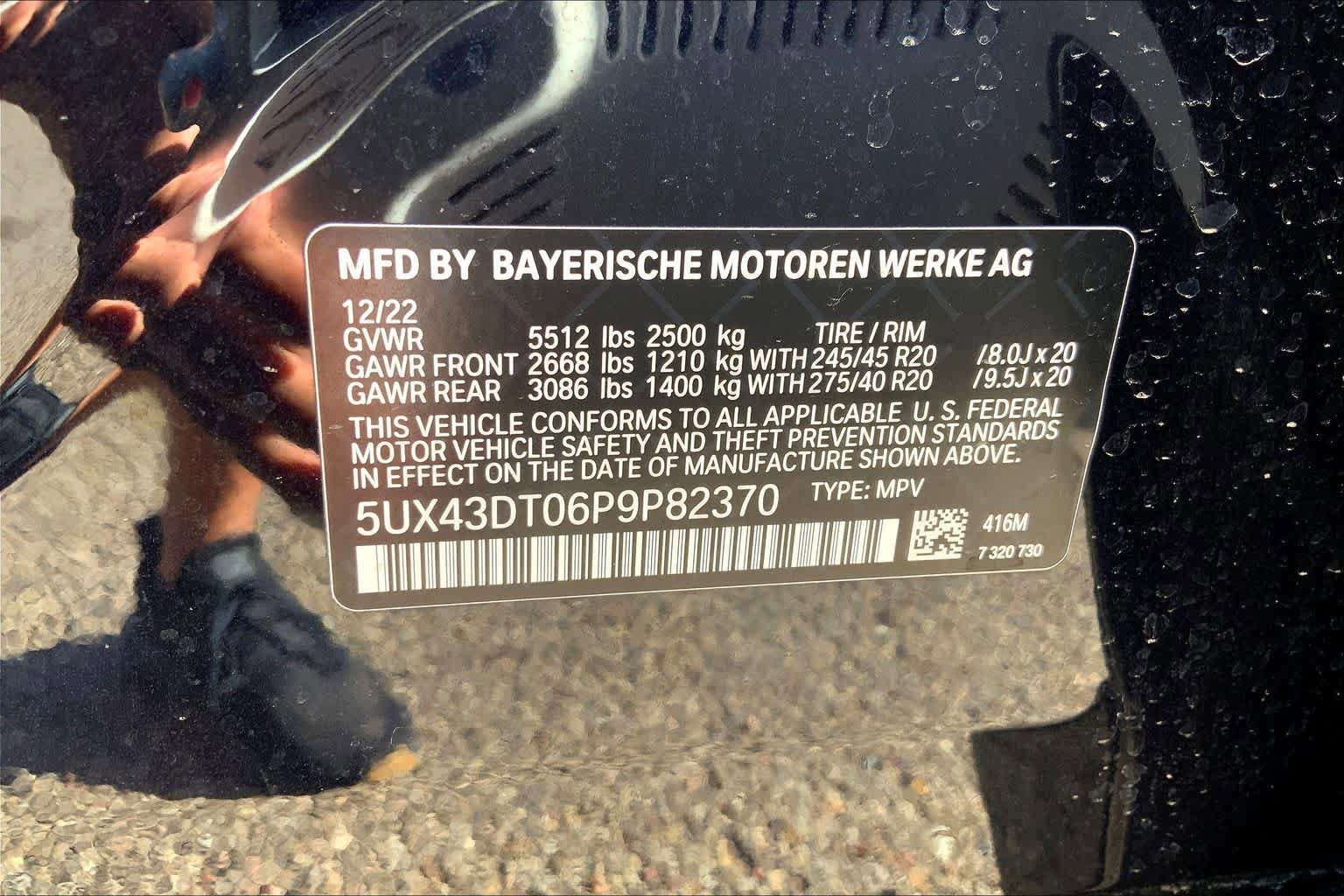 Used 2023 BMW X4 M40i w/ Parking Assistance Package AWD/4WD image 72