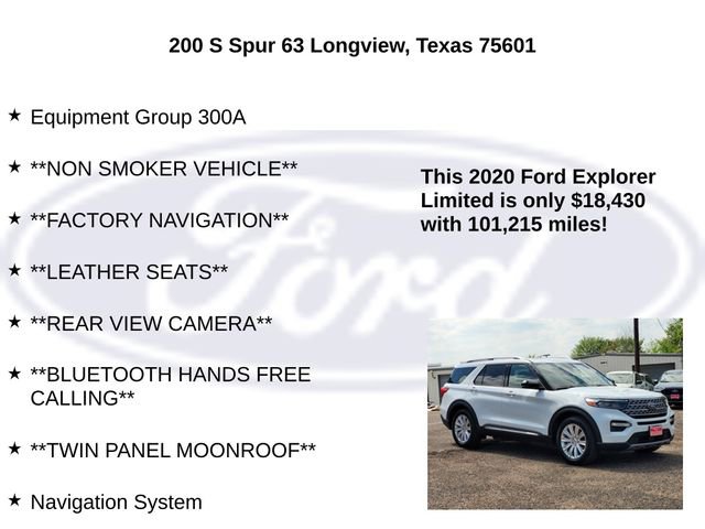 Certified 2020 Ford Explorer Limited image 5