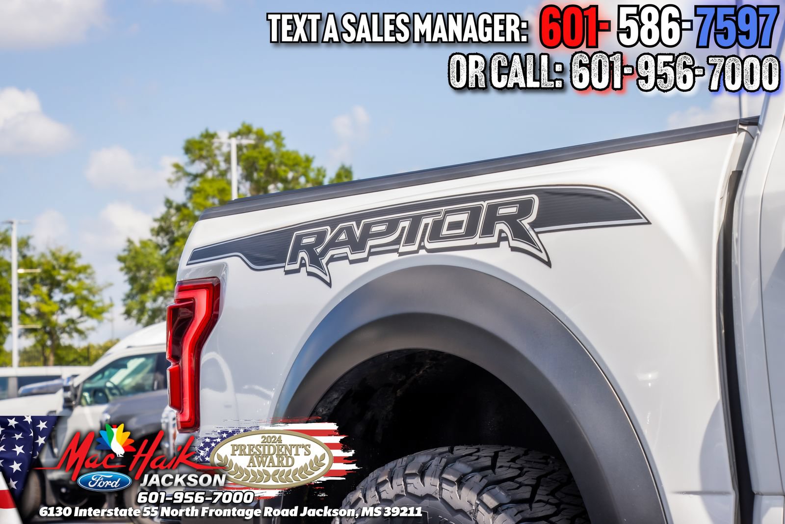 Certified 2019 Ford F150 Raptor w/ Equipment Group 802A Luxury AWD/4WD image 3