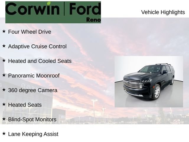Used 2023 Chevrolet Suburban High Country AWD/4WD image 8