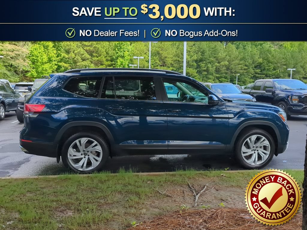 Used 2021 Volkswagen Atlas SE AWD/4WD image 8