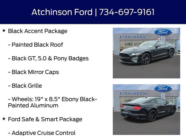 Certified 2022 Ford Mustang GT Premium w/ Equipment Group 401A image 17