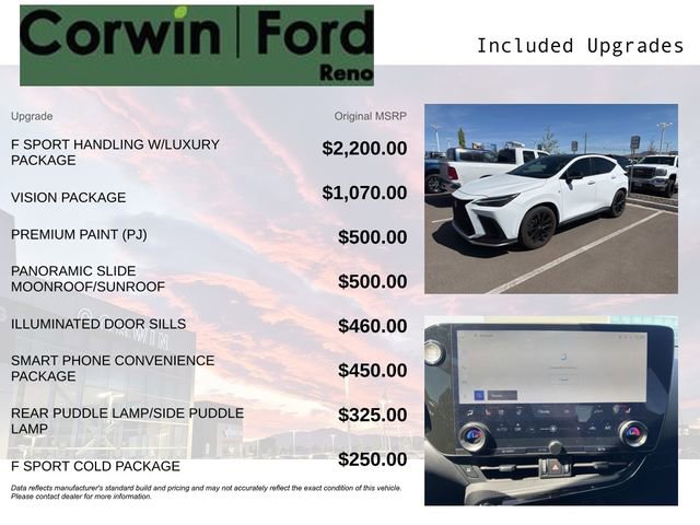 Used 2022 Lexus NX 350 F Sport image 3