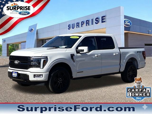 Certified 2025 Ford F150 Platinum w/ Equipment Group 702A High
