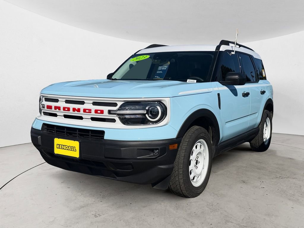 Certified 2023 Ford Bronco Sport Heritage
