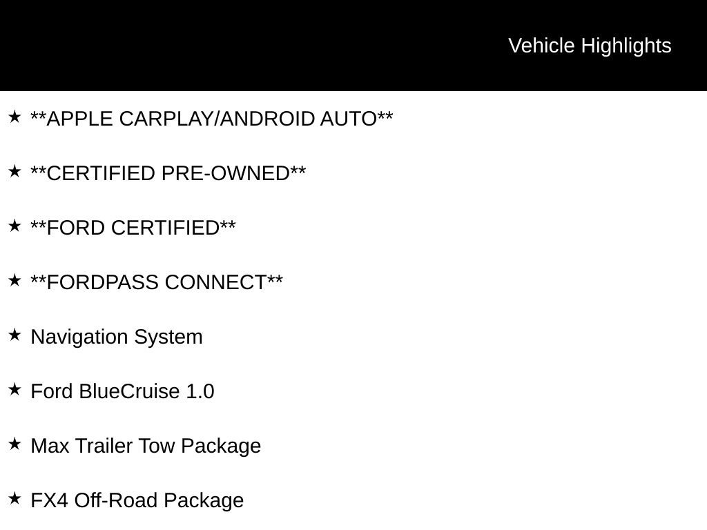 Certified 2023 Ford F150 Platinum w/ Equipment Group 701A High AWD/4WD image 11