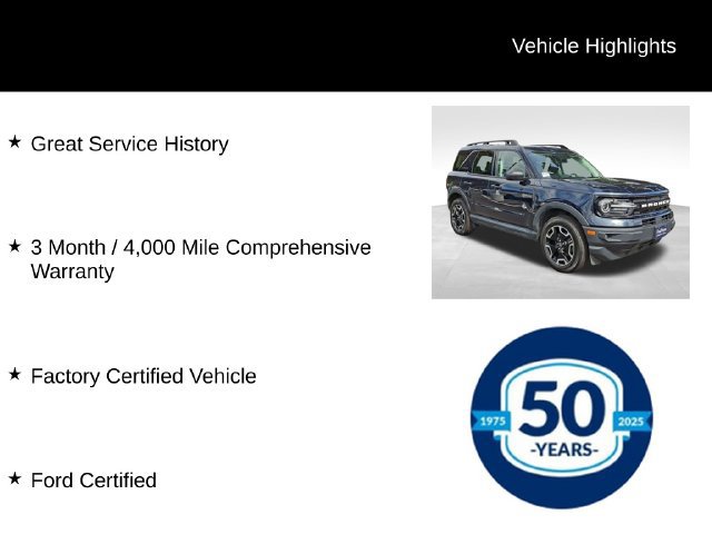 Certified 2023 Ford Bronco Sport Outer Banks w/ Tech Package AWD/4WD image 7