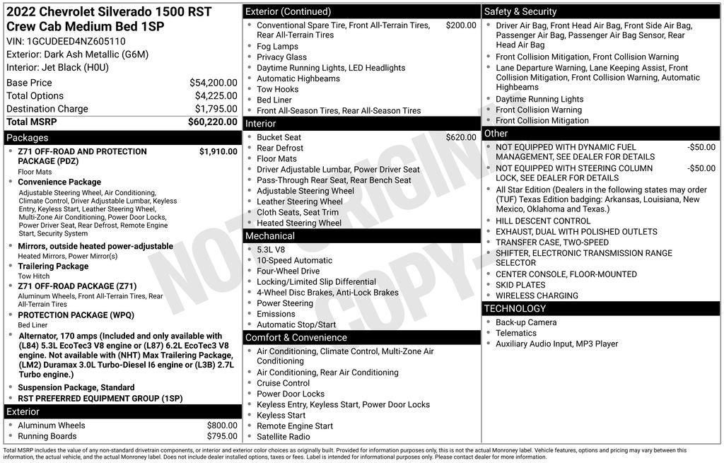 Used 2022 Chevrolet Silverado 1500 RST image 6