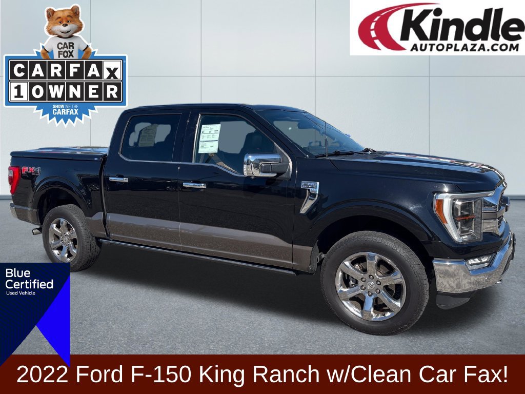 Certified 2022 Ford F150 King Ranch w/ Equipment Group 601A High AWD/4WD 360° Tour