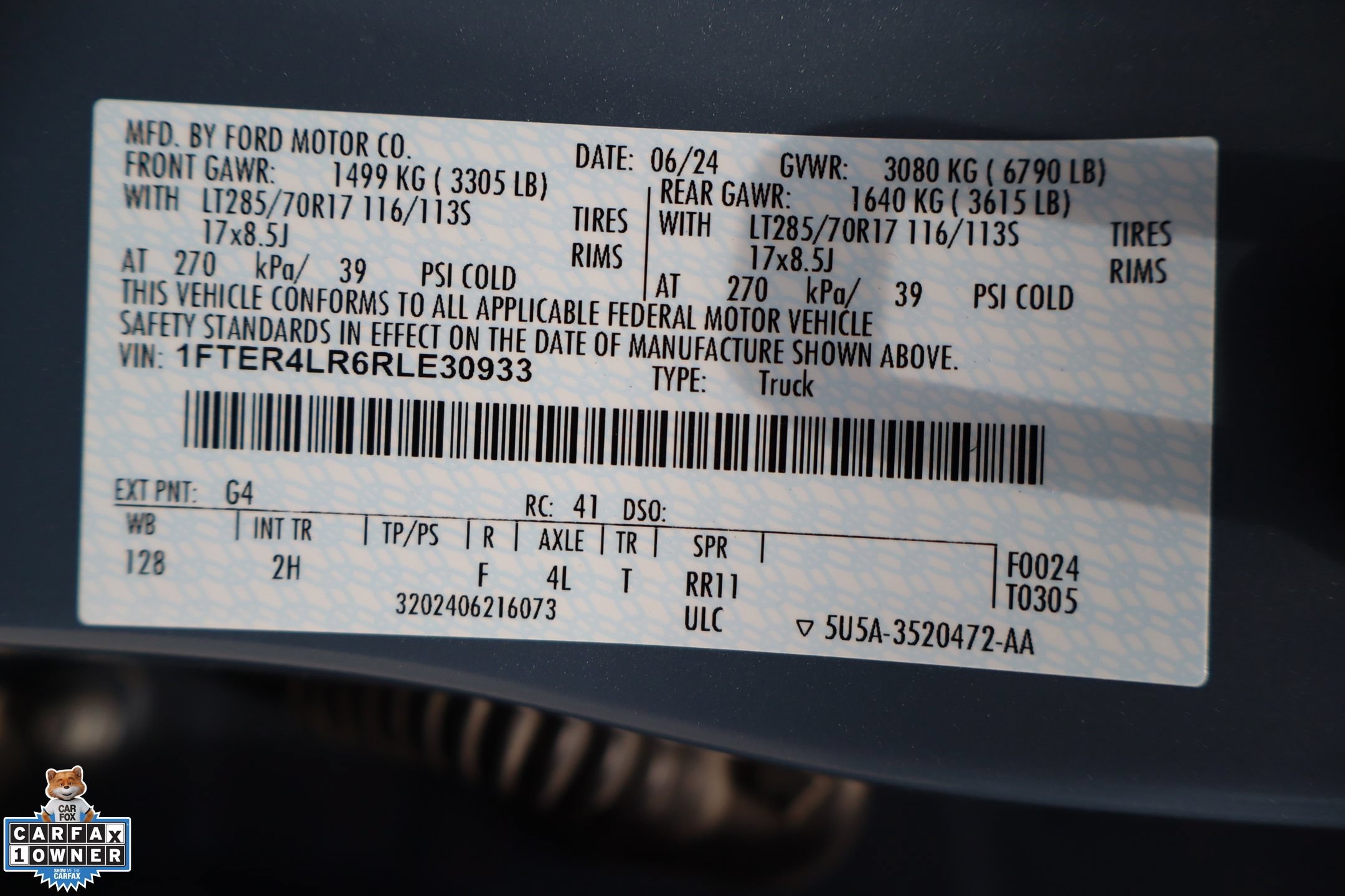 Certified 2024 Ford Ranger Raptor AWD/4WD image 29