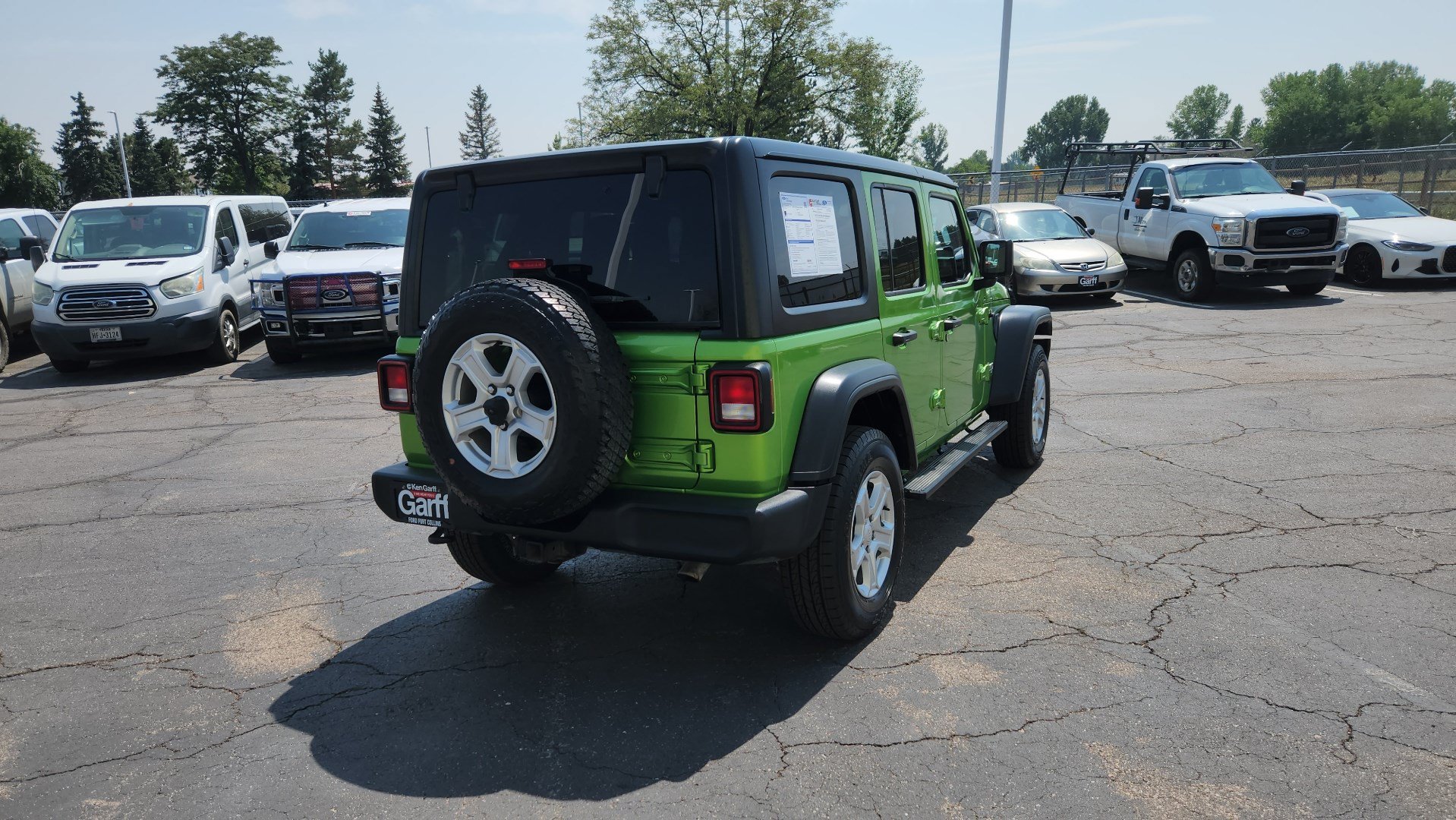 Used 2018 Jeep Wrangler Unlimited Sport S AWD/4WD image 9