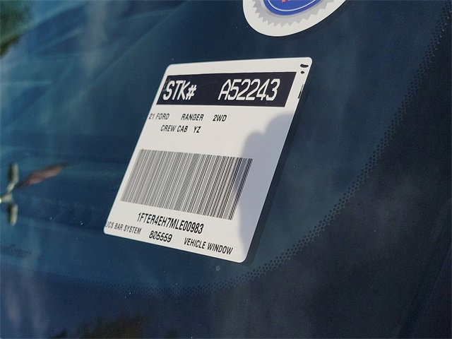 Certified 2021 Ford Ranger XL w/ Equipment Group 101A High image 29