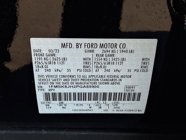 Certified 2023 Ford Explorer Timberline image 28