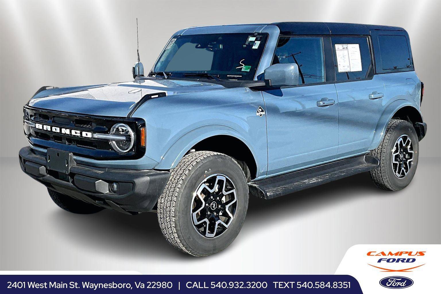Certified 2025 Ford Bronco Outer Banks