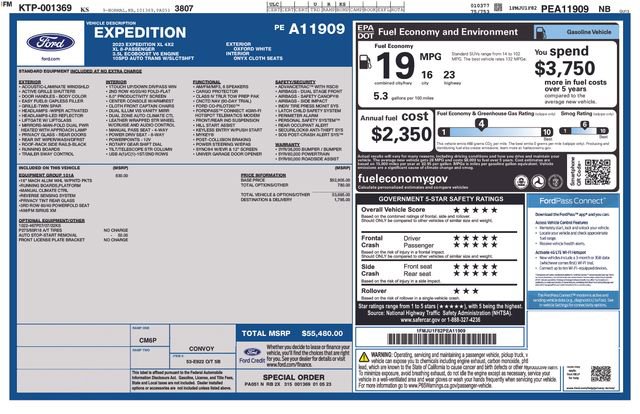 Certified 2023 Ford Expedition XL RWD image 9